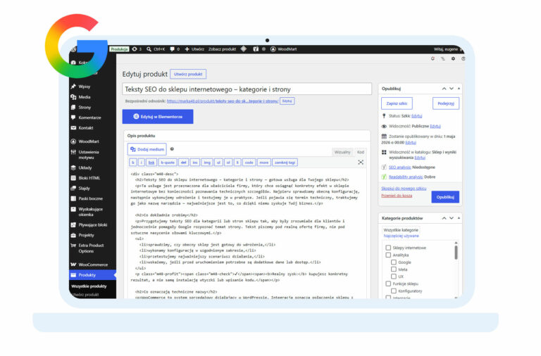 Teksty SEO do sklepu internetowego – kategorie i strony