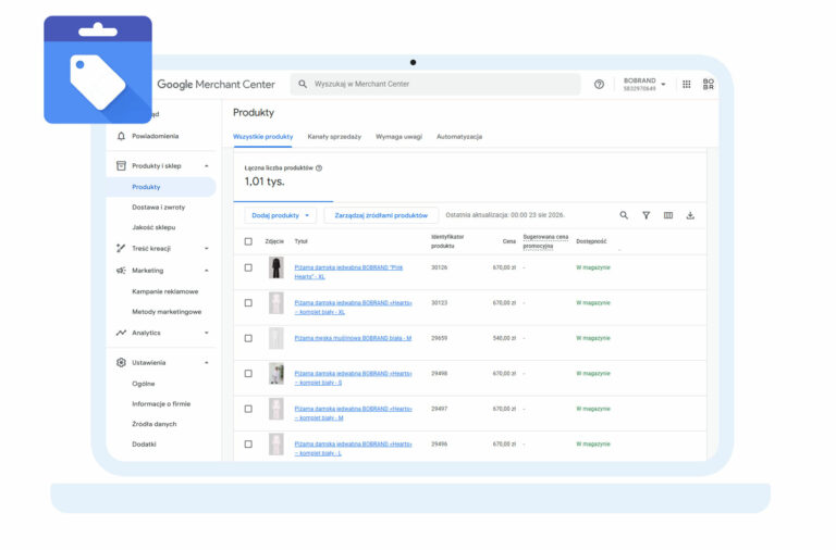 Integracja WooCommerce z Google Merchant Center