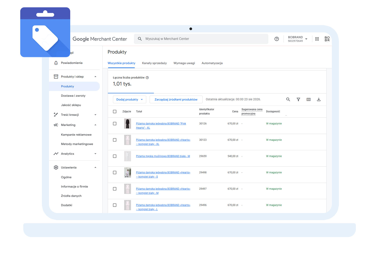 Integracja WooCommerce z Google Merchant Center Integracja WooCommerce z Google Merchant Center