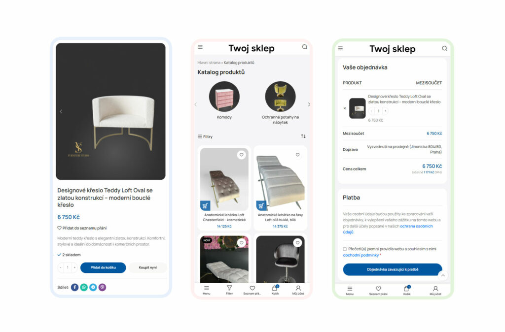 Sklep internetowy z meblami — konfigurator produktów, warianty i dostawa gabarytowa 4